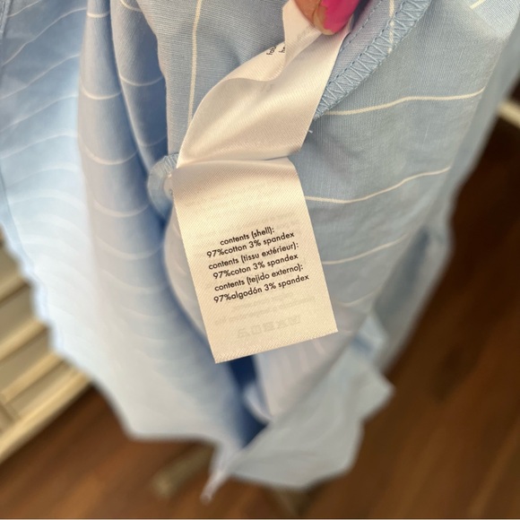 WEWOREWHAT Blue Corset Peplum Mini Dress Size 12 - Picture 12 of 12